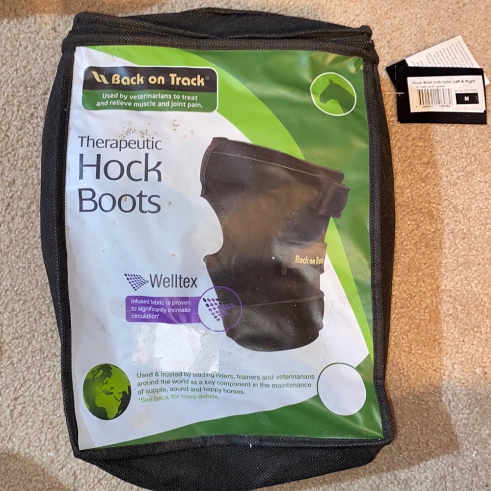 Equine Back On Track Therapeutic Hock Boots